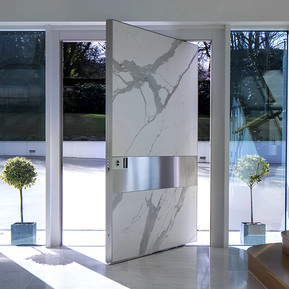 Soluzione Oikos per ingresso sicuro e dal design contemporaneo