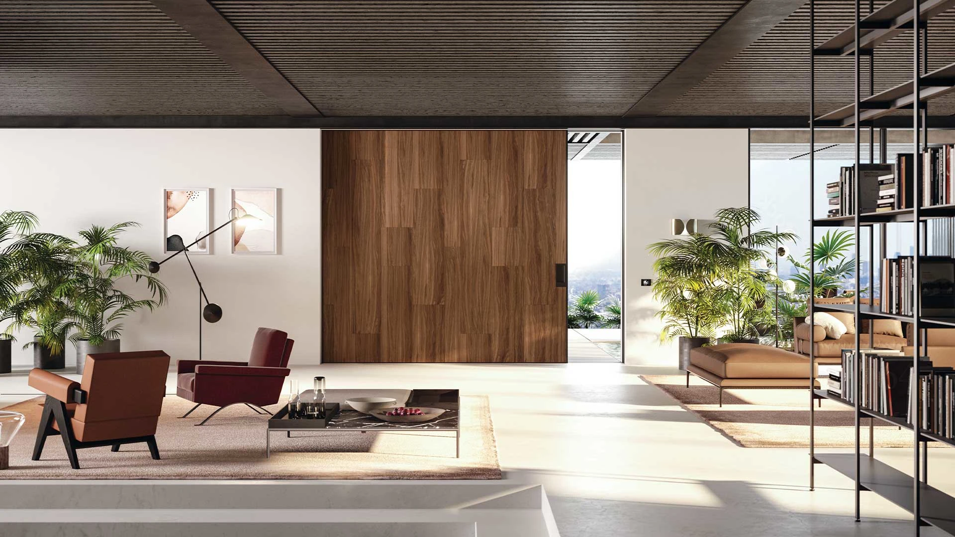 Portoncino Vela elegante con rivestimenti personalizzati