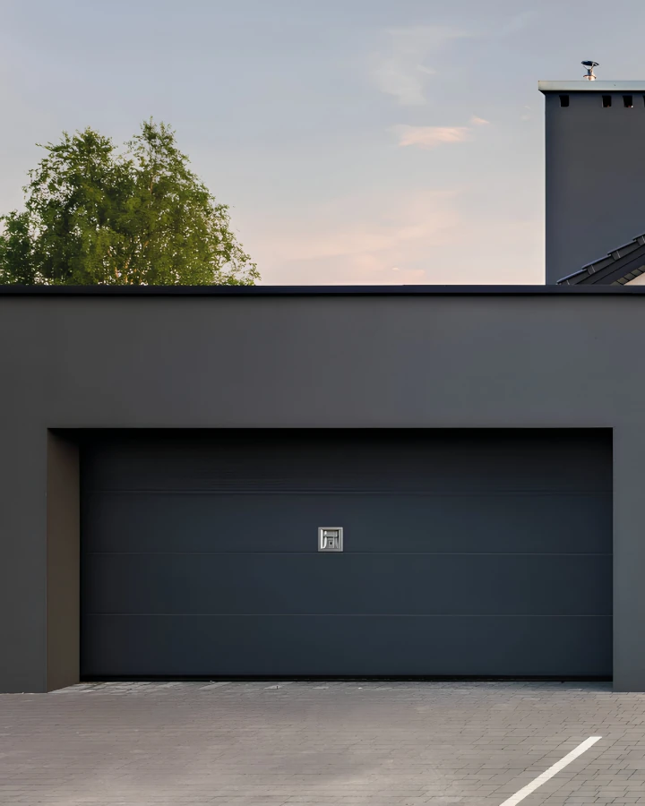 Dimensione Infissi - Porte per garage sezionale moderna Ballan installata in abitazione